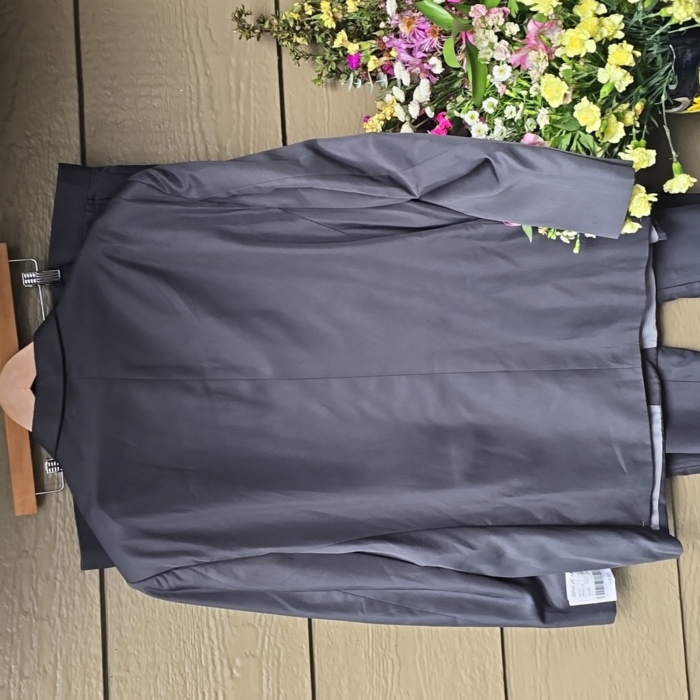Braveman Men's Mod Mp200-05 Charcoal Gray Two-piece Suit 50r 44w NWT - Picture 11 of 17